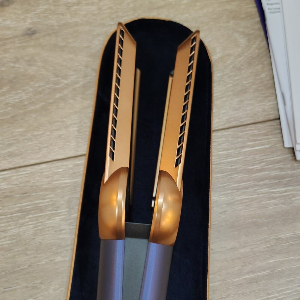 Dyson Airstrait Hair Straightener Dryer Prussian Blue Copper Excellent Condition - Picture 5 of 11